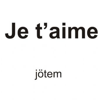 je t`aime jötem